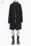 BORIS BIDJAN SABERI wool cardigan WKNCOAT1 VAR.1 black